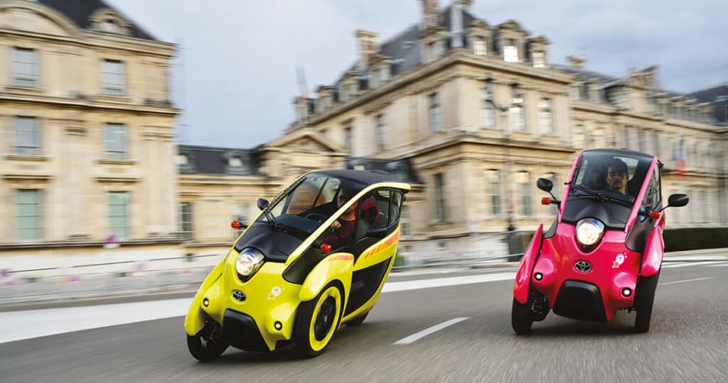 First shown in concept form at the 2013 Geneva Motor Show, the i-Road ...