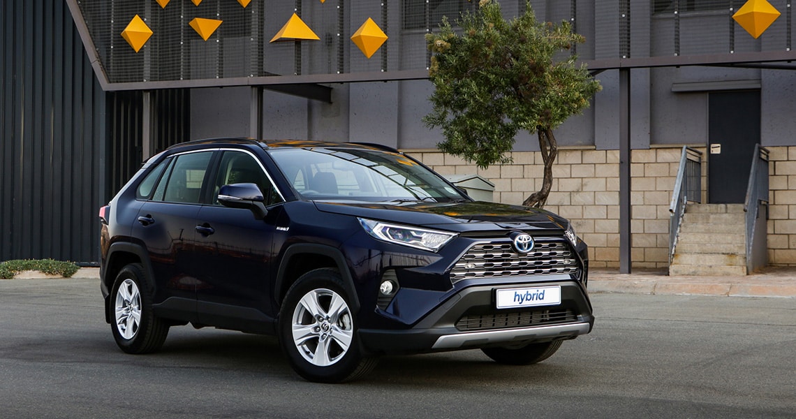 The RAV4 Hybrid -  a family SUV car with the comfort and practicality of a (tall) hatchback, fused with the ride height and sure-footed traction of a 4x4. 