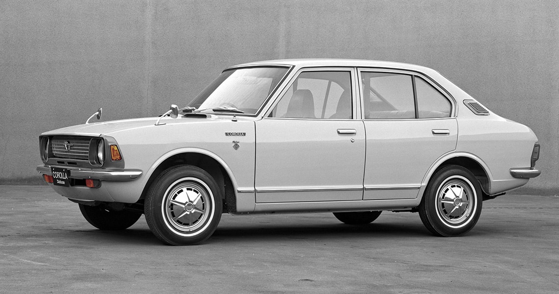The first generation Toyota Corolla