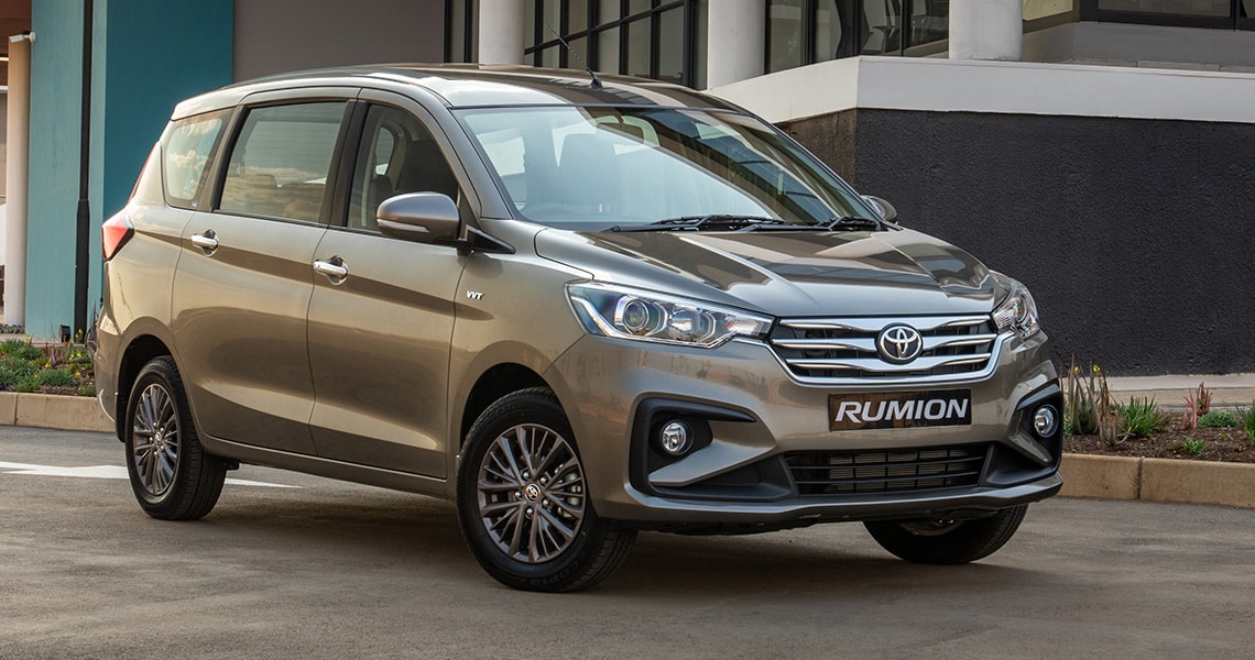 Welcome to the all-new Toyota Rumion