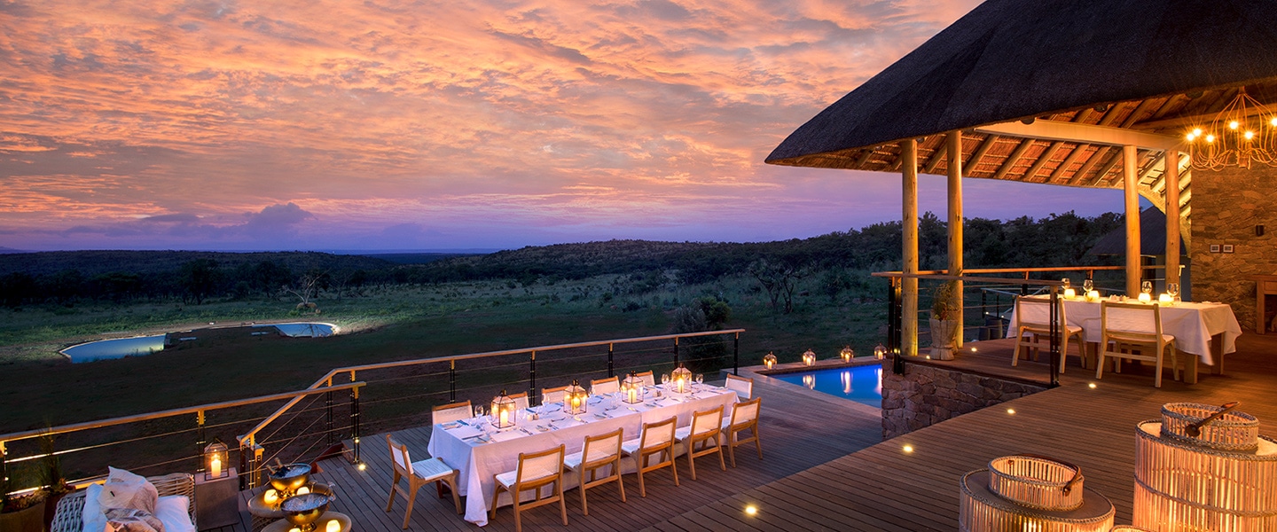 Restaurants with a view - Mhondoro Safari Lodge & Villa, Limpopo 