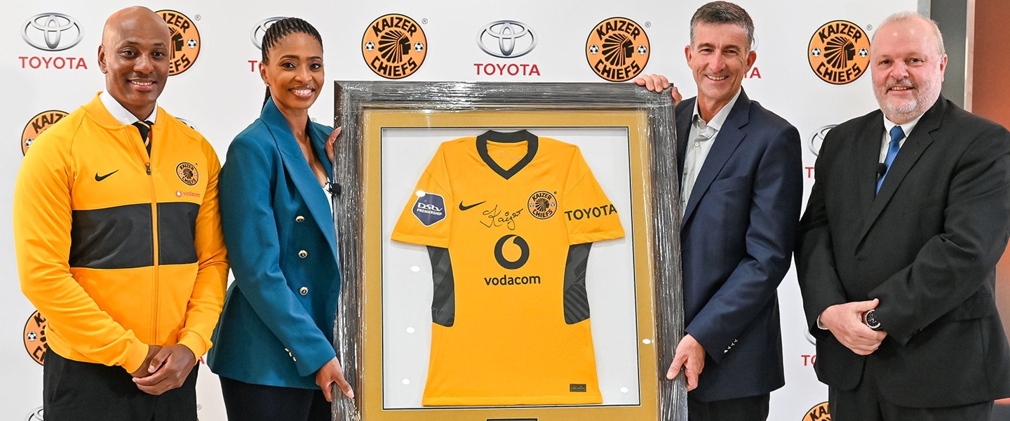 Toyota SA solidifies its partnership with Kaizer Chiefs