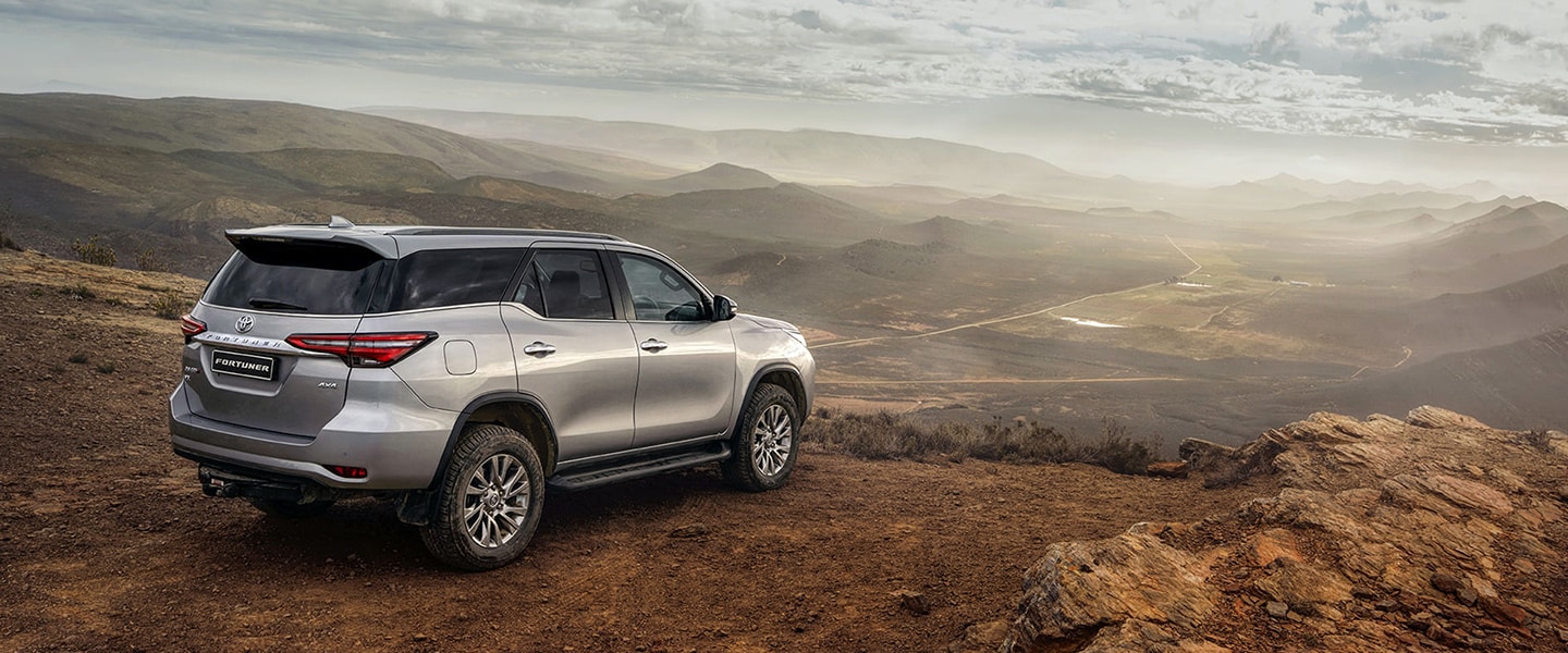 The Toyota Fortuner is tough enough for off-road adventures, while offering a smooth and powerful drive on the open road.