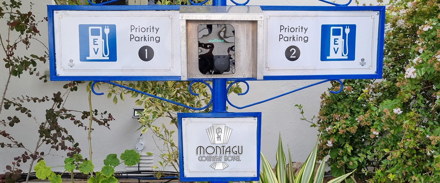 Eendracht’s partner hotel, Montagu Country Hotel in Montagu also recently installed an EV charging point.