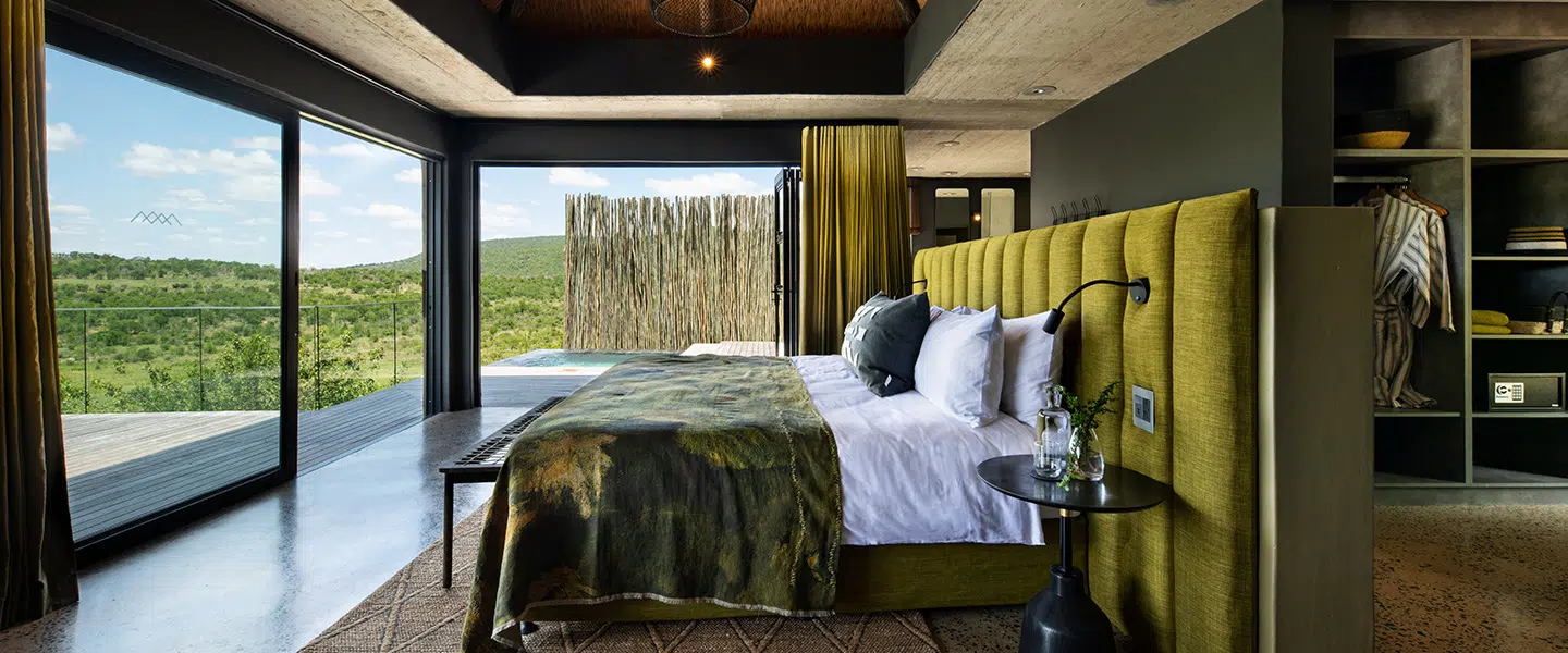 The accommodation options at the mFulaWozi Wilderness Private Game Reserve include Mthembu Lodge and Biyela Lodge, which were both completely refurbished in 2021.