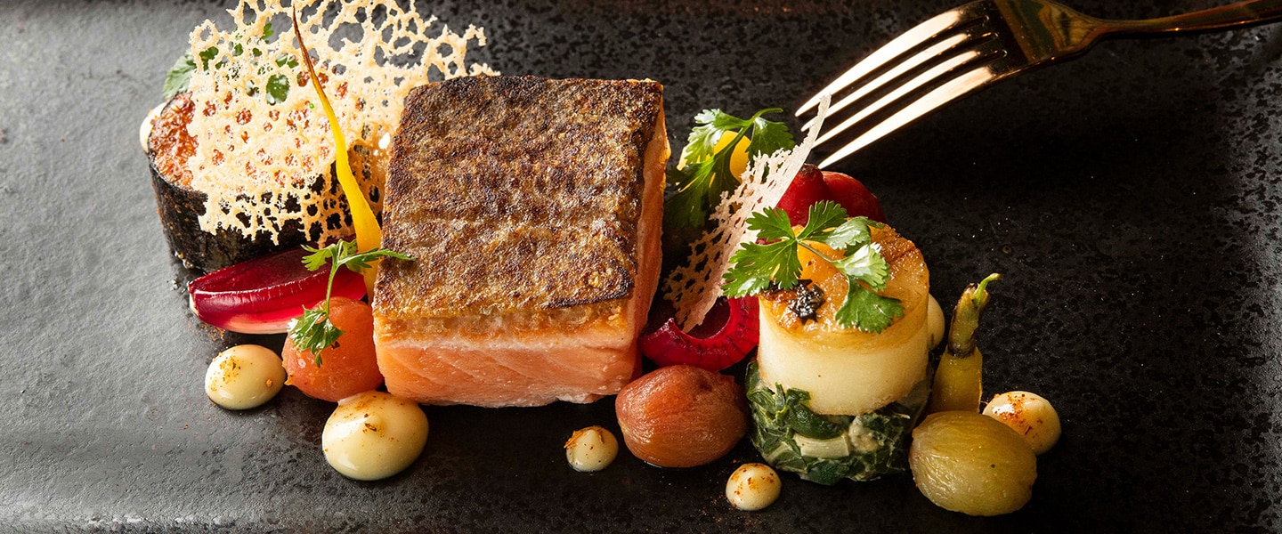 The varied menu at Eclipse Restaurant means all palates are catered for.