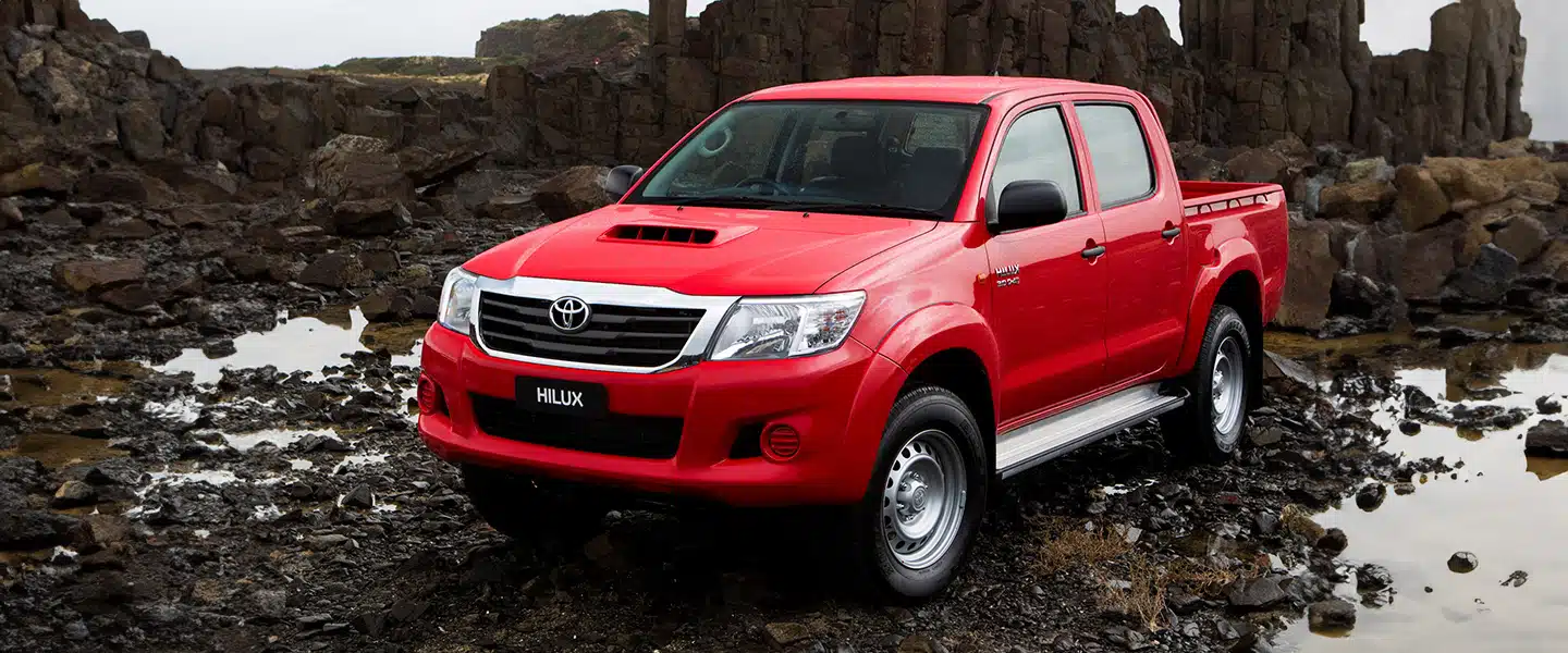 The seventh-generation Hilux