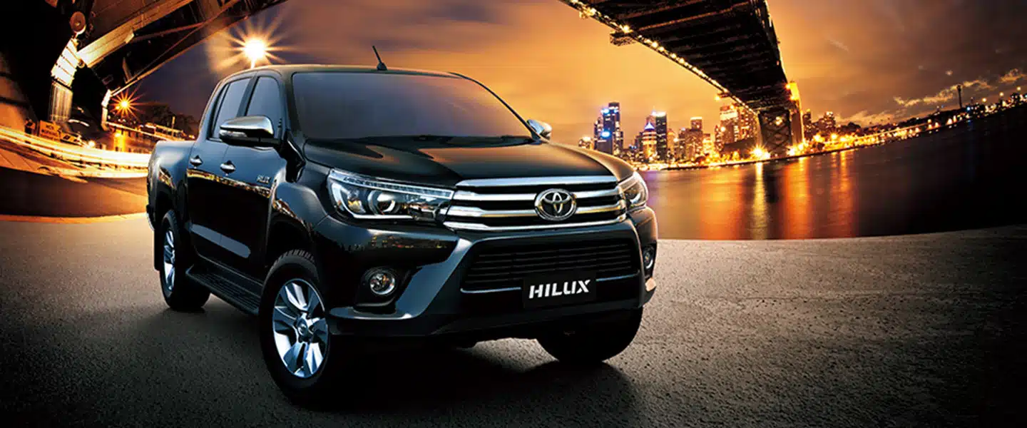 The latest version of the Toyota Hilux